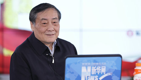 宗慶后做客2017新華網(wǎng)兩會(huì)訪(fǎng)談直播間