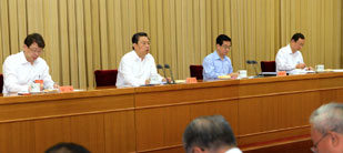 趙樂際在群眾路線教育實(shí)踐活動(dòng)工作會議上