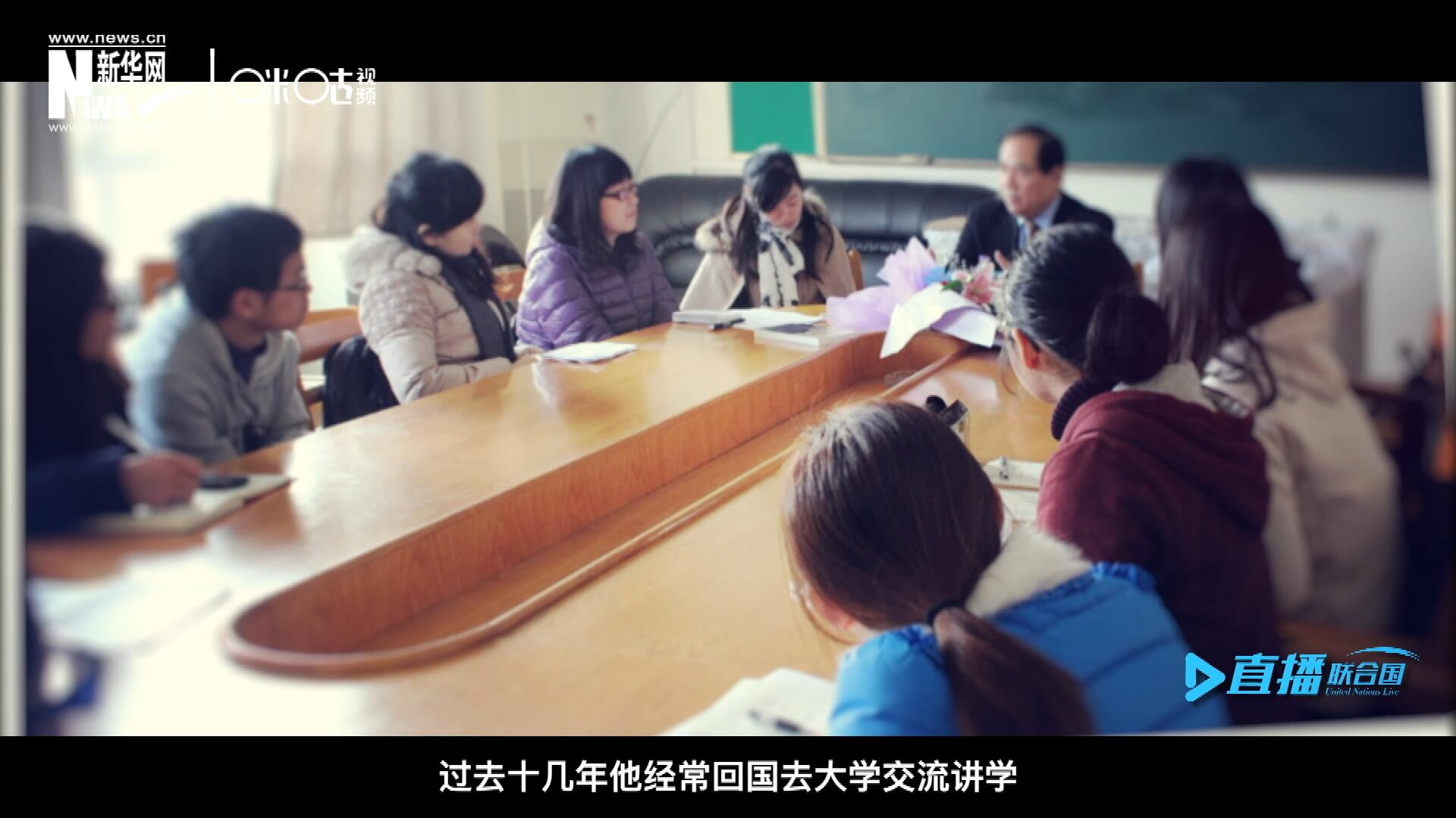 過(guò)去十幾年陳峰經(jīng)?；貒?guó)去大學(xué)交流講學(xué)，給年輕人分享他學(xué)習(xí)、工作和生活的故事。