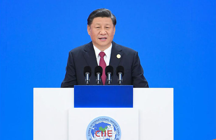 習近平的進博會時間 | 開幕日這些難忘瞬間，向世界傳遞什么信息？